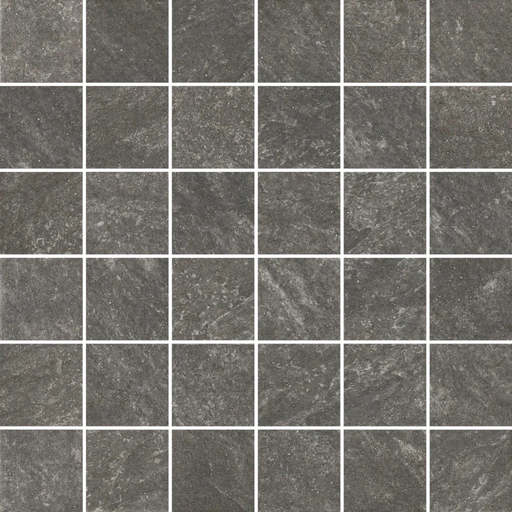 Beyret;MOSAICO BEYRET ANTRACITA 30X30 (5X5);Textura · Mosaic Beyret Antracita 30x30 (5x5) · Myth Age