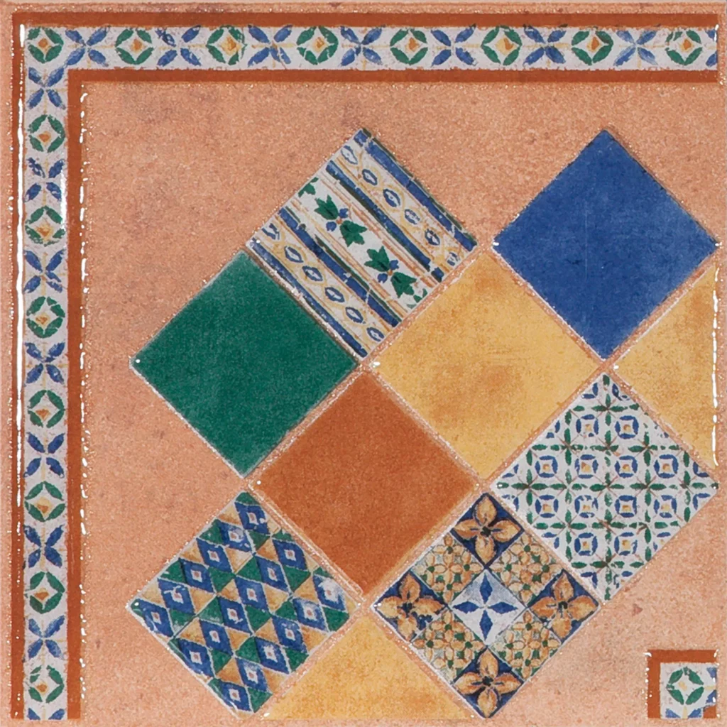Irta;TACO IRTA TEJA 16,5X16,5;Textura · Taco Irta Teja 16,5x16,5 · Myth Age