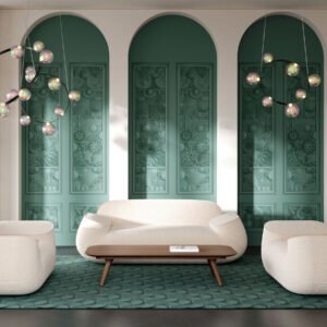 Revestiment Mural Moooi Wallcovering Green House Greenhouse Gathering Window