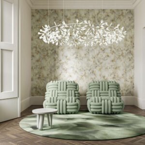 Revestiment Mural Moooi Wallcovering Green House Silk Bombis