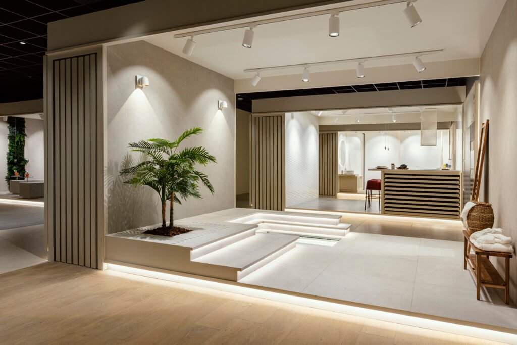 Sèrie Nature Porcelain | Porcellànic Mat · 30x30 cm / 60x120 cm | Peronda — ambient 4