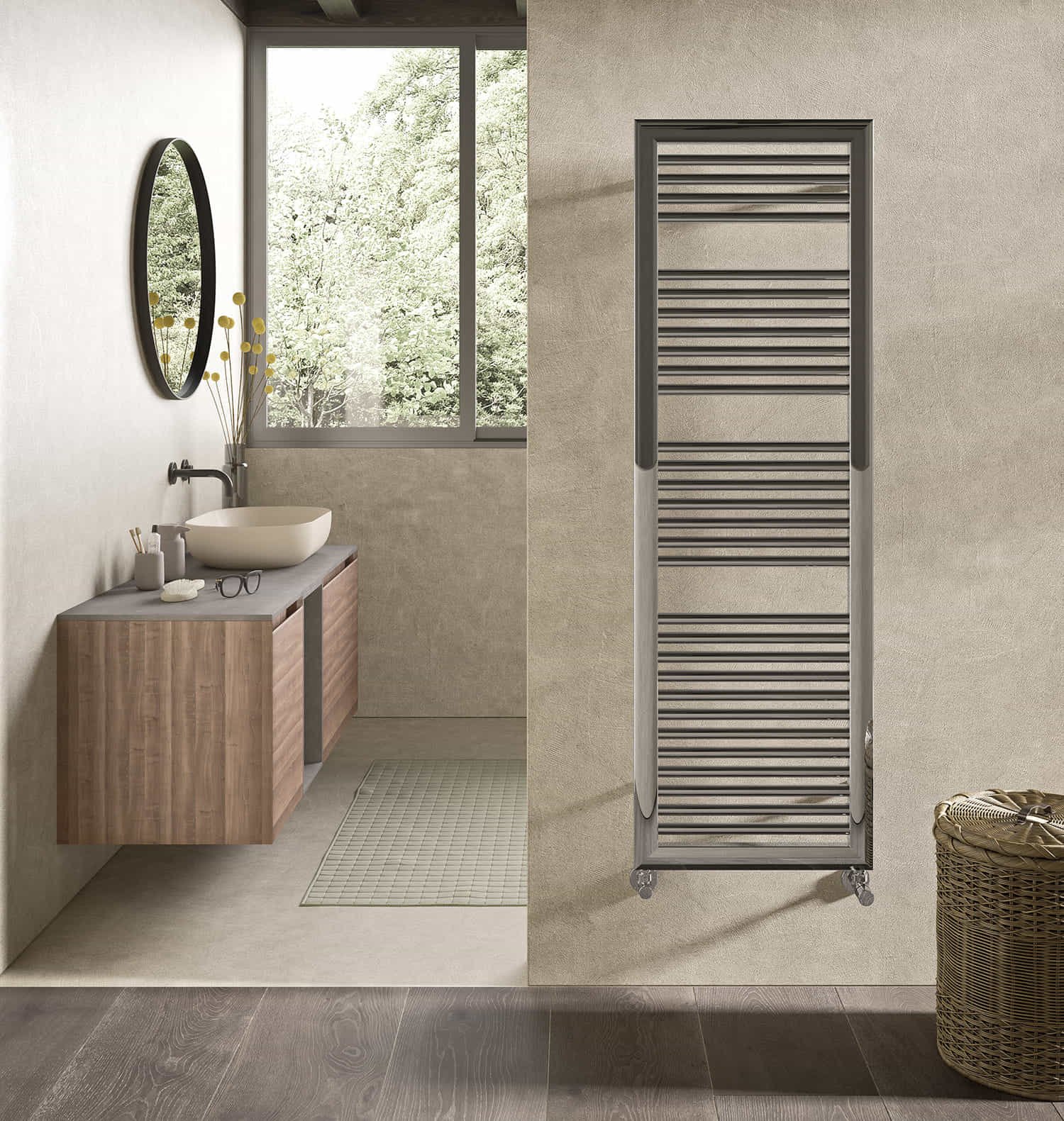 Radiador Tovalloler Novo Cult Cromat | IRSAP