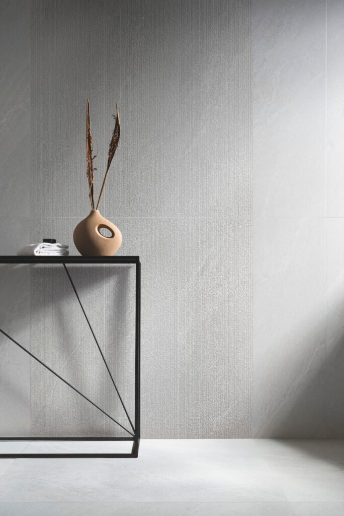 Sèrie Alchemy Wall | Pasta Blanca Mat · 33,3x100 cm | Peronda — ambient 9