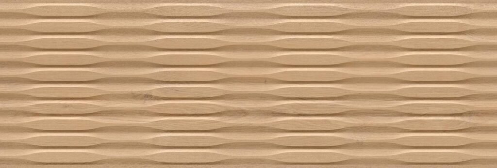 Textura · Sèrie Kaizen Wall | Pasta Blanca Relleu / 3D · 33,3x100 cm | Peronda · 1