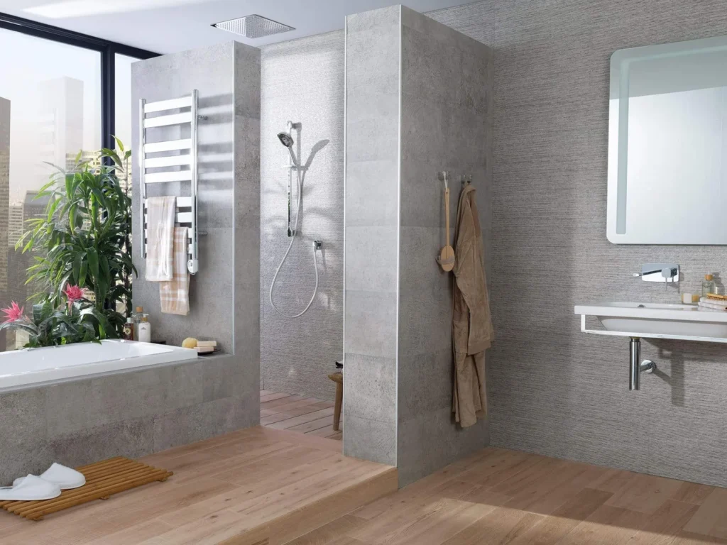 Ambient · Sèrie Ascot | Efecte Fusta · 29,4×120 i 19,3×120 | Porcelanosa · 1