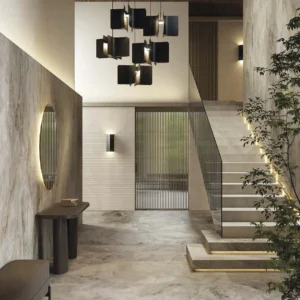 Sèrie Aston | Efecte Marbre · 120×270 i 120×120 | Porcelanosa