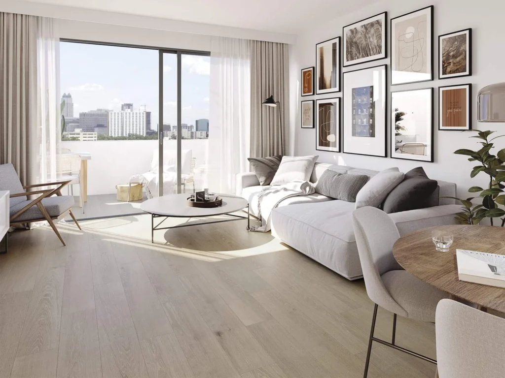 Ambient · Sèrie Bremen | Efecte Fusta · 19,3×120 i 33,3×100 | Porcelanosa · 3