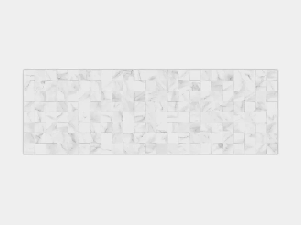 Textura · Mosaico Carrara Blanco 33,3×100 · Porcelanosa