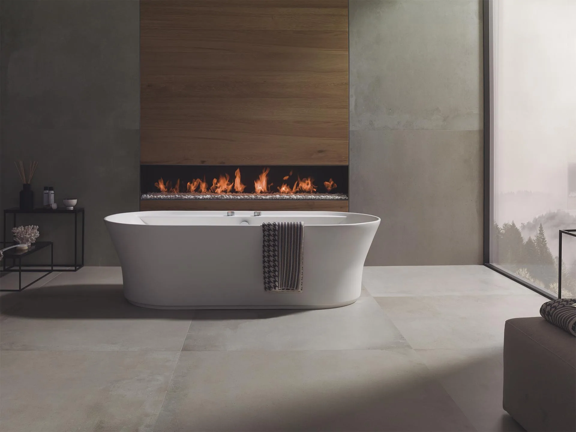 Sèrie Harlem | Ciment · 59.6x59.6 cm, 80x80 cm, 120x120 cm | Porcelanosa