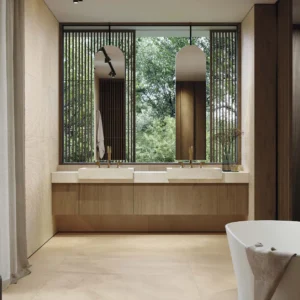 Sèrie Limestone | Efecte Pedra · 59,6×150, 120×120 i 80×80 | Porcelanosa