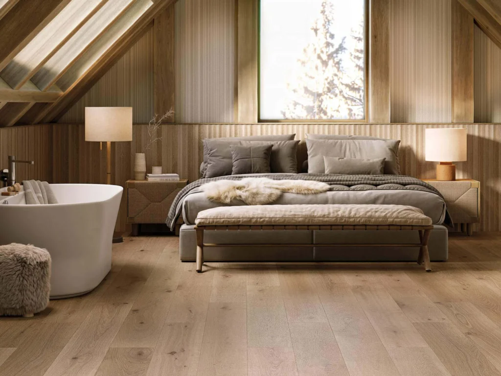Sèrie London | Efecte Fusta · 23×200 i 23×150 | Porcelanosa
