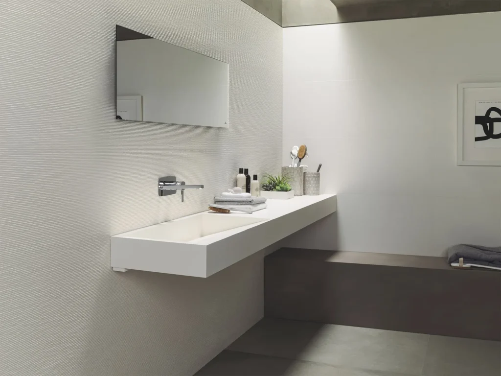 Ambient · Sèrie Matt | Efecte Monocolor · 59,6×59,6 cm, 45×120 cm i 59,6×150 cm | Porcelanosa · 3