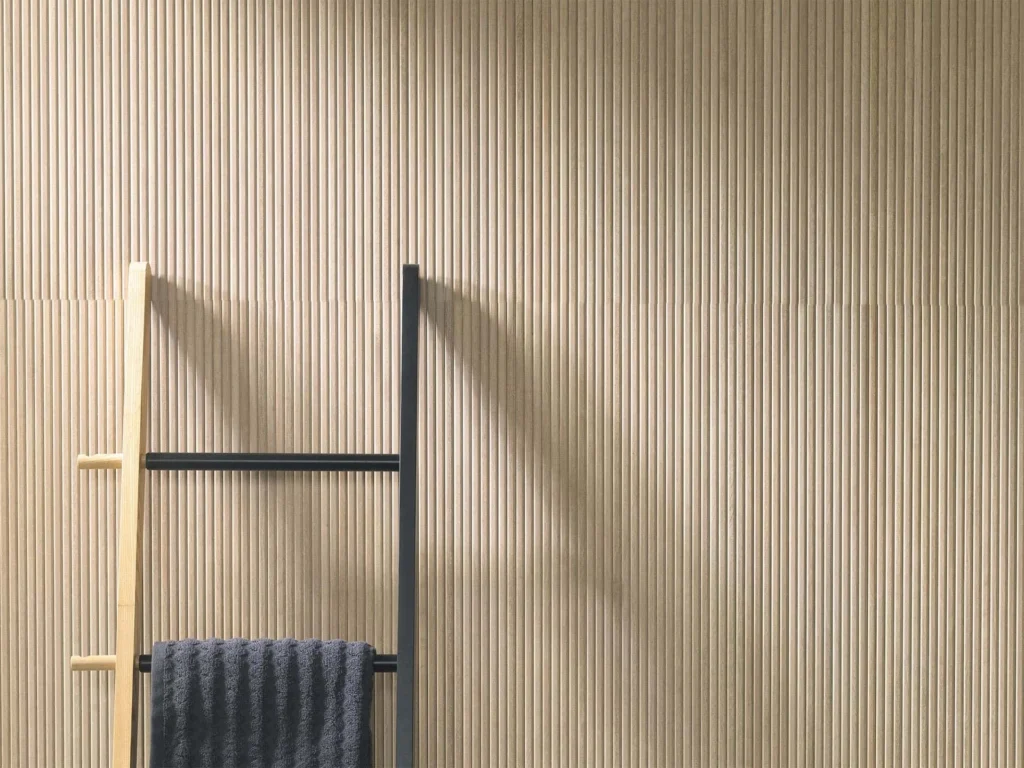Ambient · Sèrie Nebraska | Efecte Fusta · 23×150 i 45×120 | Porcelanosa · 2
