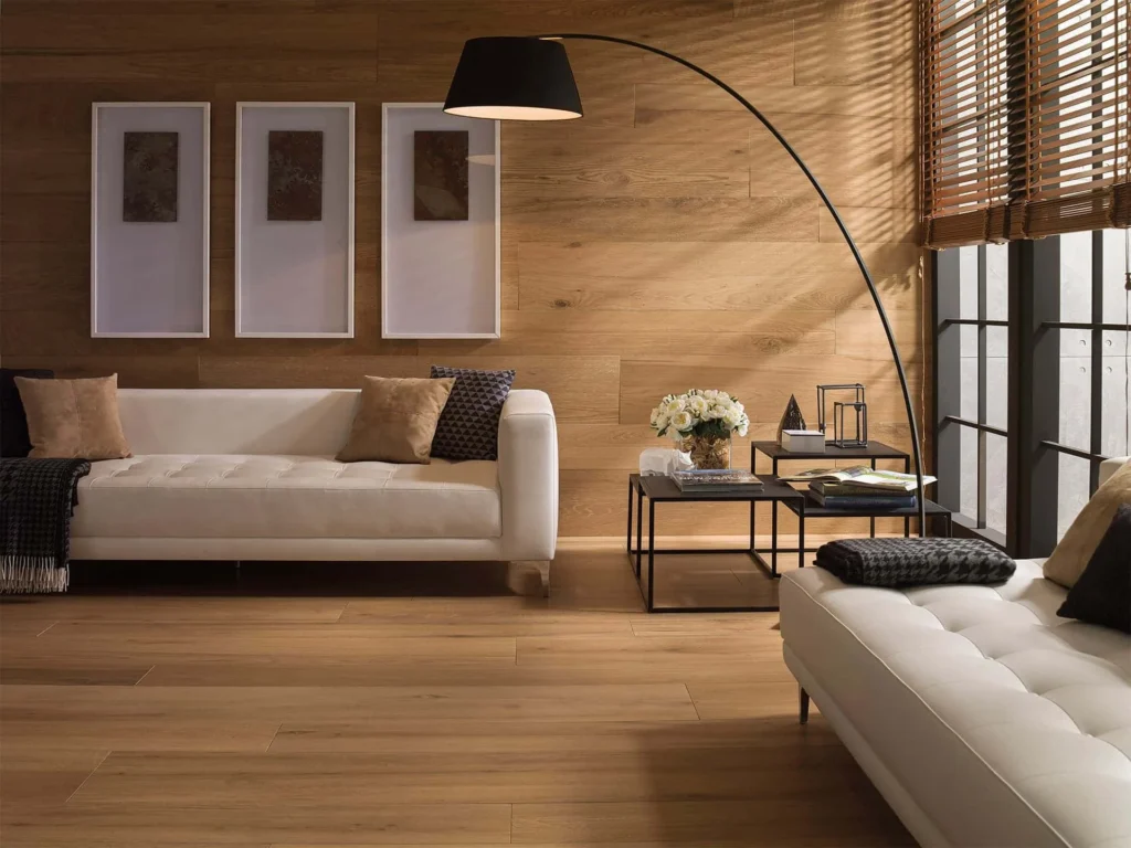 Sèrie Nobu | Efecte Fusta · 29,4×180 i 19,3×180 | Porcelanosa