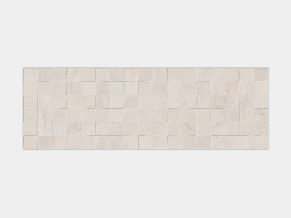 Textura · Mosaico Rodano Caliza 33,3×100 · Porcelanosa