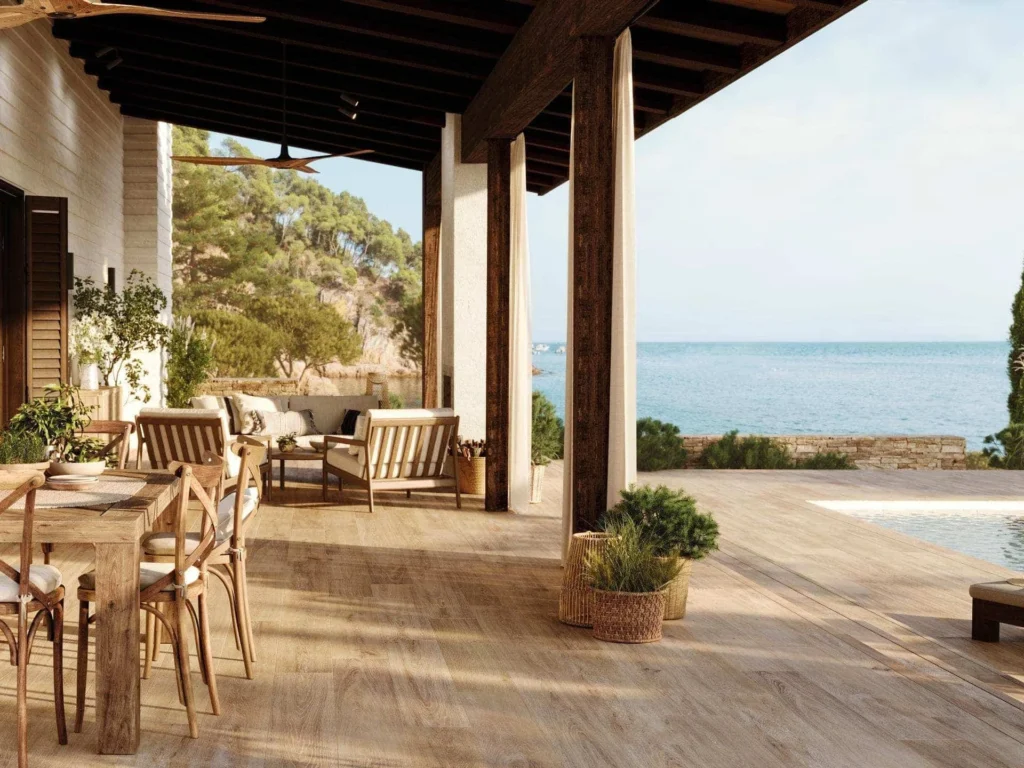 Sèrie Tanzania | Efecte Fusta · 23×150, 22×90, 45×120 i 59,6×120 | Porcelanosa
