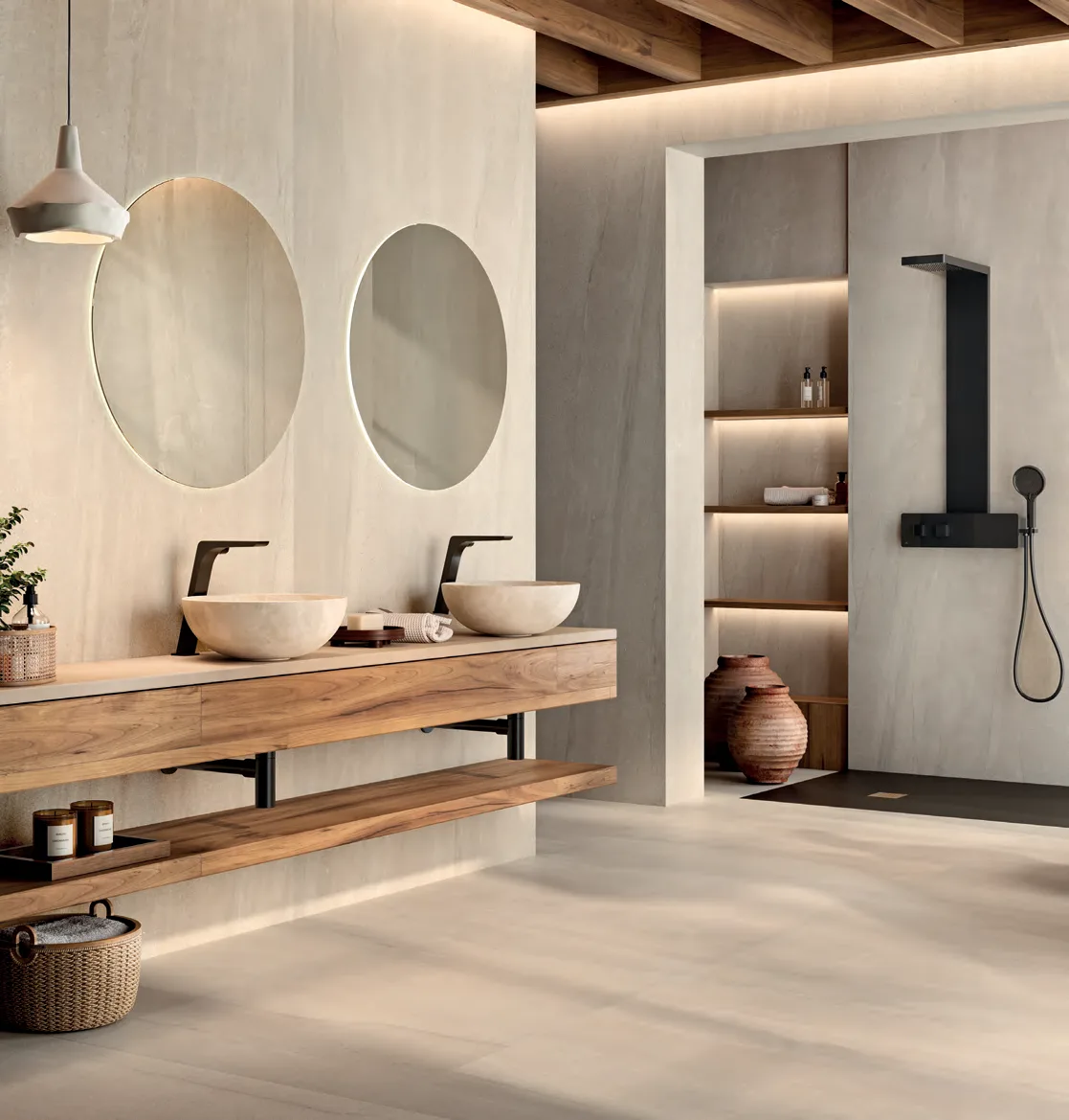Ambient · Sèrie Xlight Aged Clay · Porcelanosa · 1