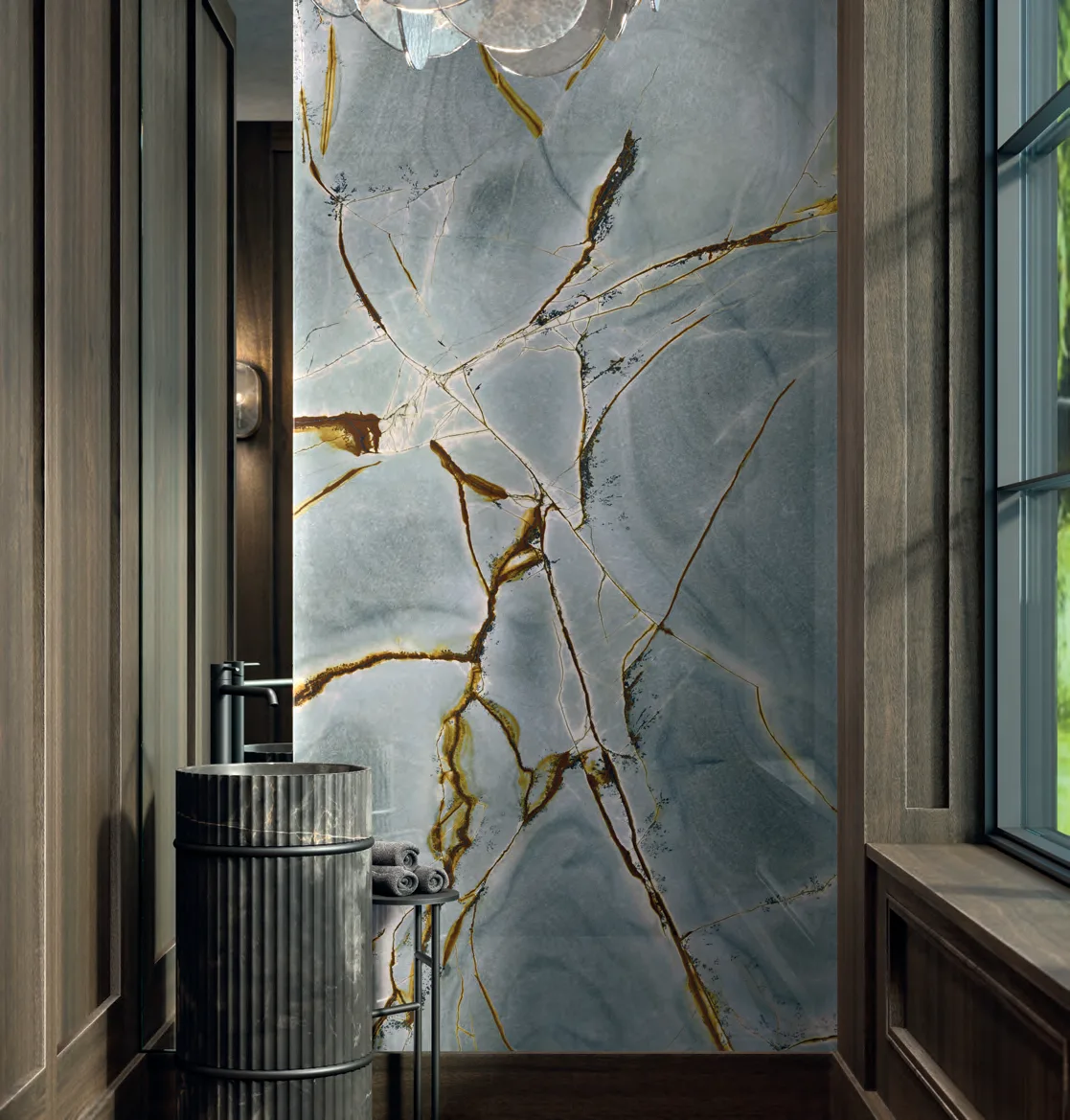 Ambient · Sèrie Xlight Blue Roma · Porcelanosa · 1