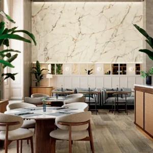 Ambient · Sèrie Xlight Calacatta Gold · Porcelanosa · 1