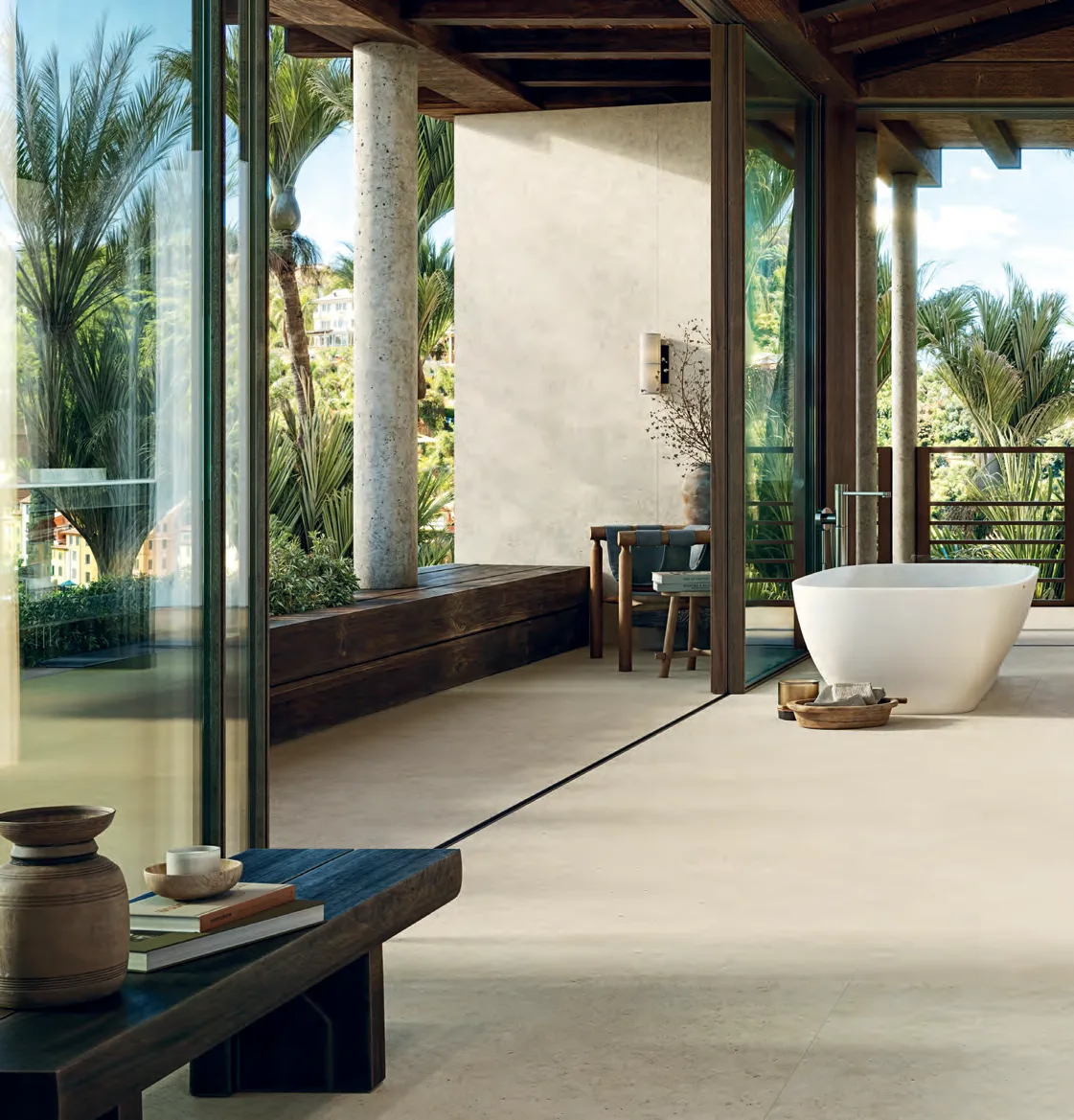 Ambient · Sèrie Xlight Cancún Sand · Porcelanosa · 1