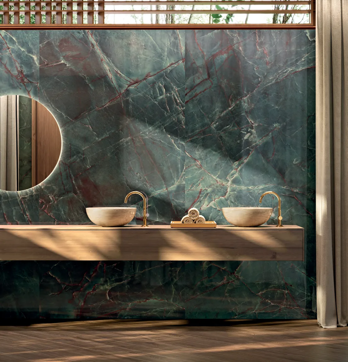 Ambient · Sèrie Xlight Emerald Green · Porcelanosa · 1