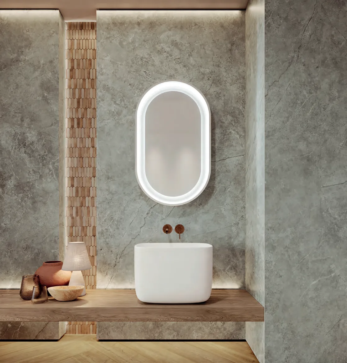 Ambient · Sèrie Xlight Fiori di Bosco · Porcelanosa · 1