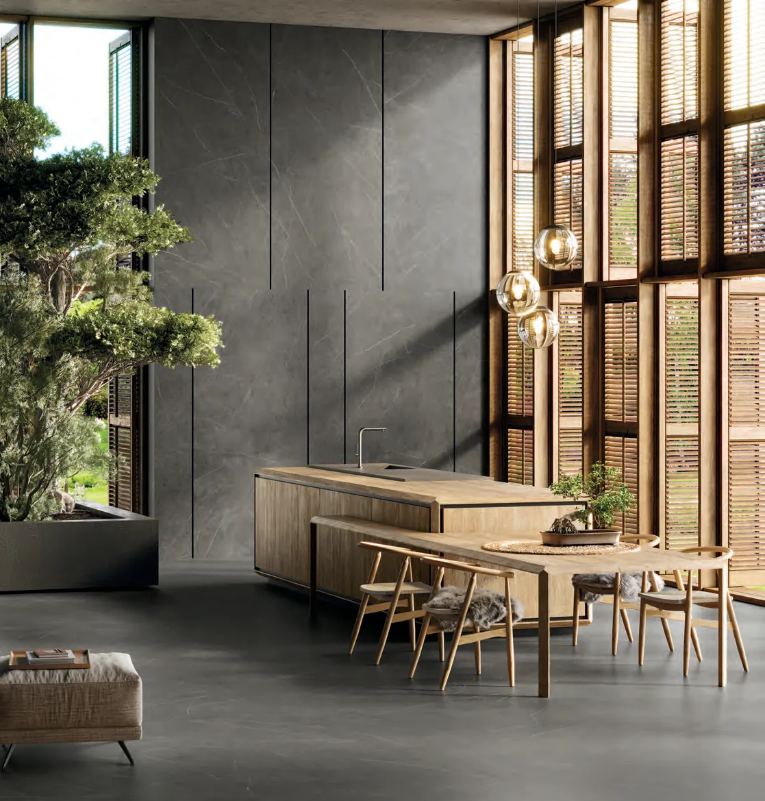 Ambient · Sèrie Xlight Liem Grey · Porcelanosa · 1