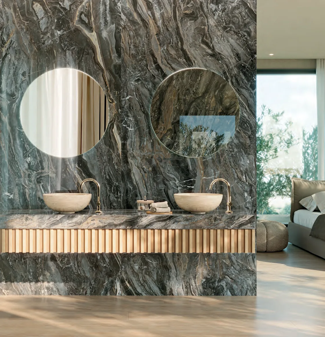 Ambient · Sèrie Xlight Orobico Dark · Porcelanosa · 1