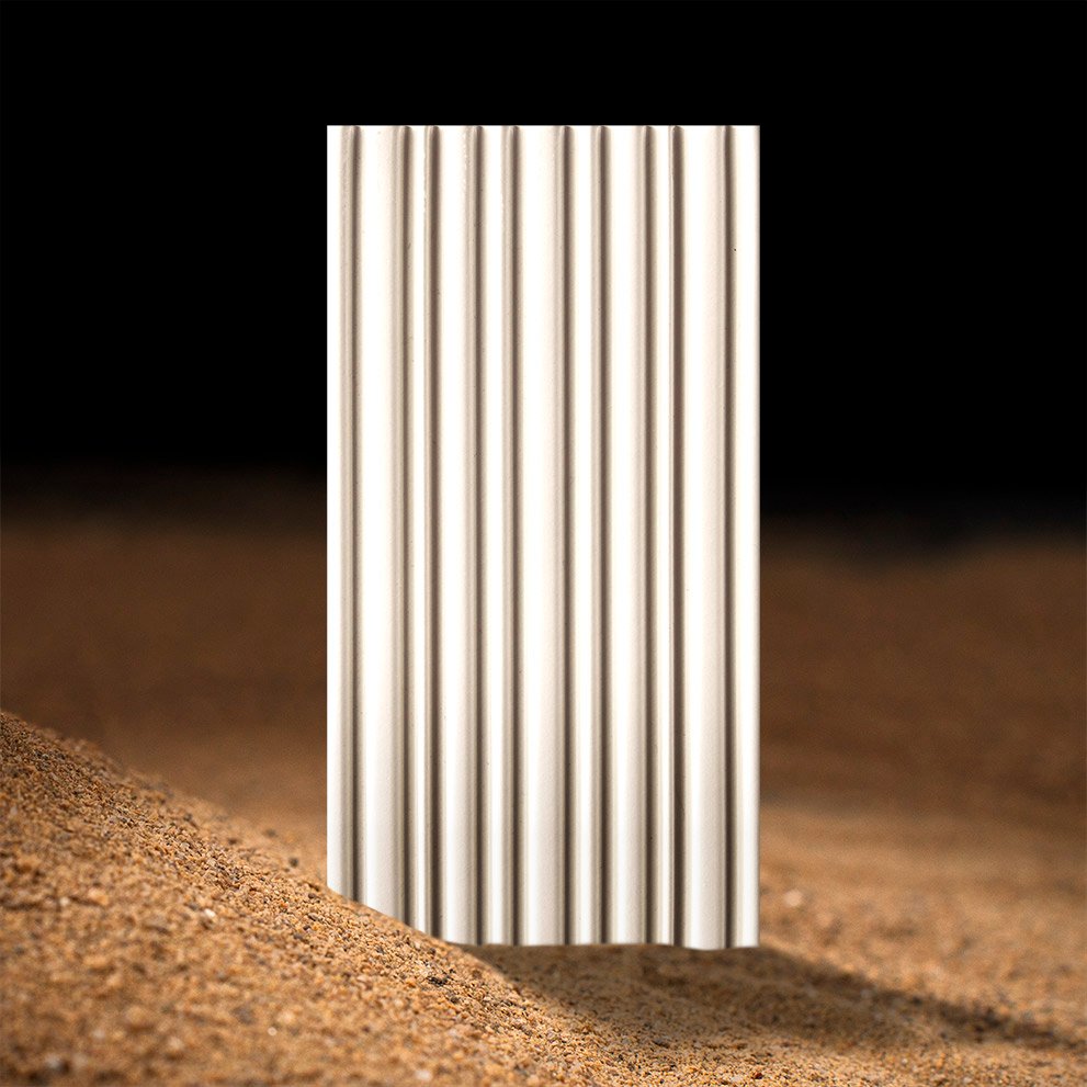 Sèrie Donna D' Autore | Porcellànic Satinat · 10x20 cm | Natucer