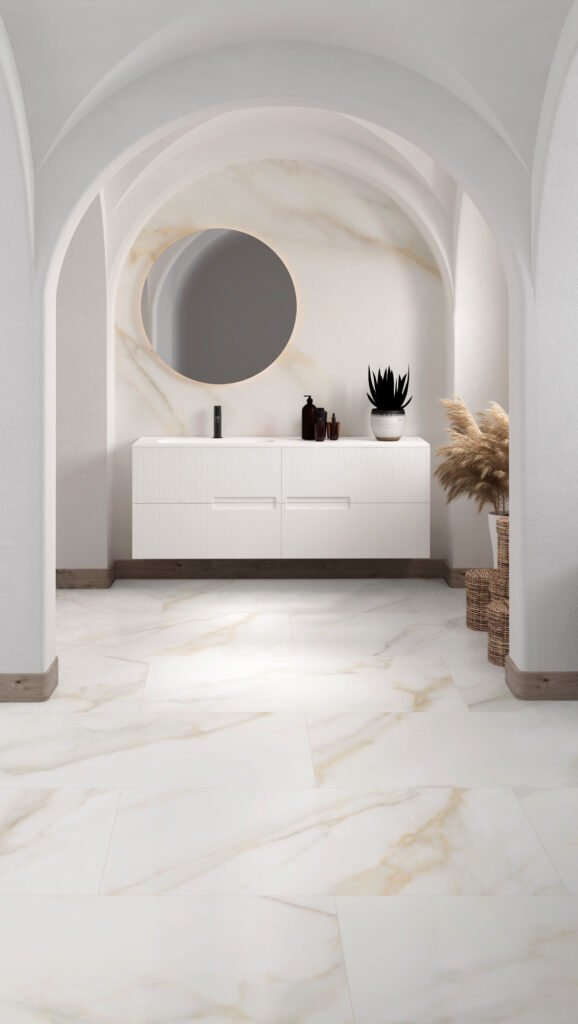 Sèrie San Carlo | Pasta blanca Brillant · 120x120 cm / 60x120 cm / 30x90 cm | Mykonos