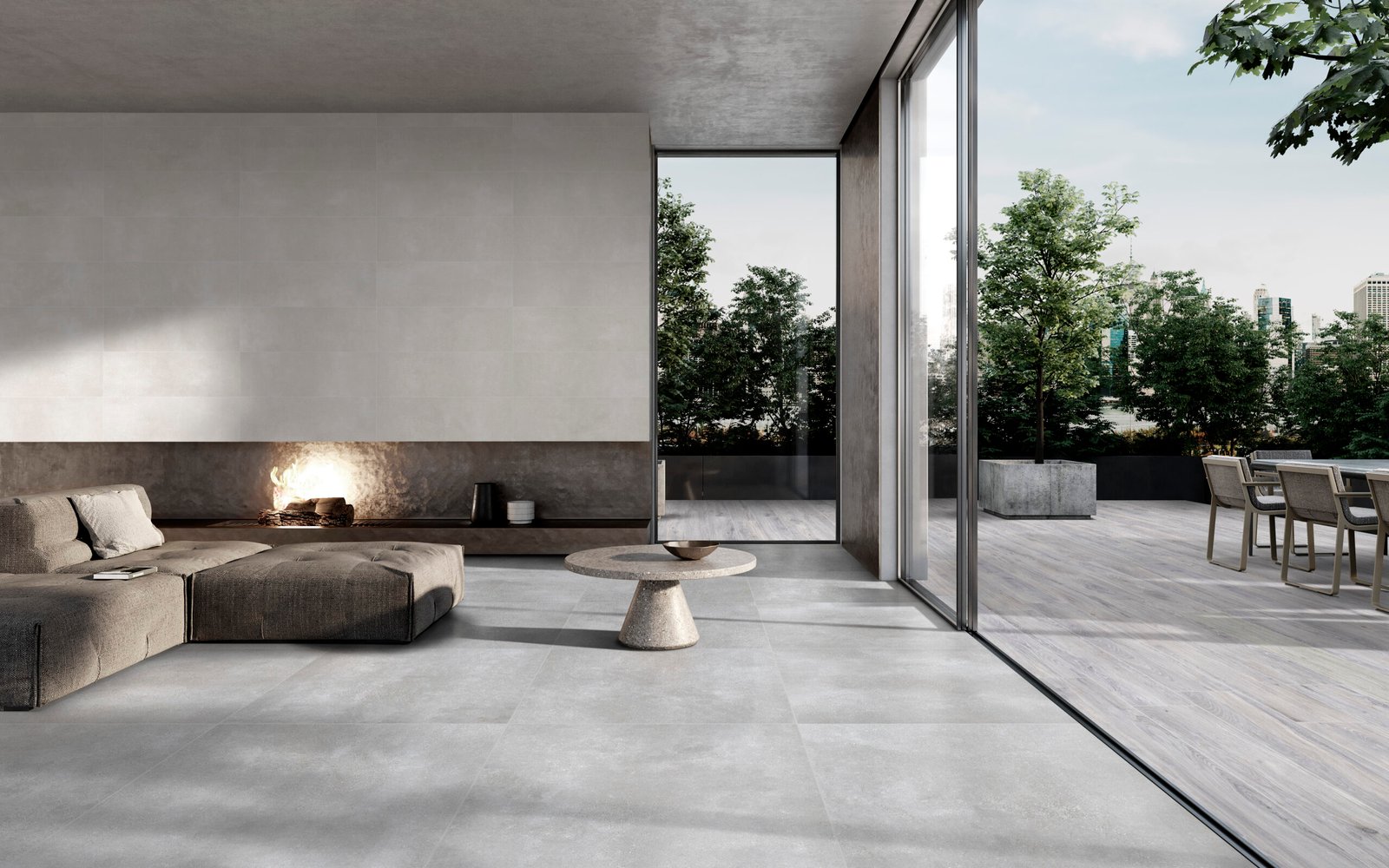 Sèrie Scala Porcelain | Porcellànic Mat · 100x100 cm / 60x120 cm | Peronda