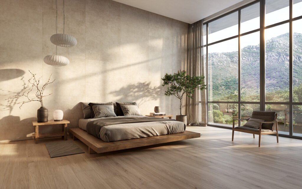 Sèrie Alchemy Porcelain | Porcellànic Mat · 100x100 cm / 50x100 cm | Peronda — ambient 31
