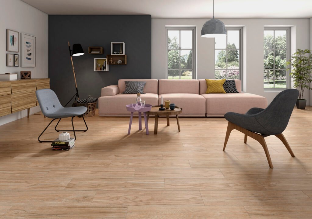 Col·lecció Timber | Fusta Porcellànica Càlida i Natural — ambient 1