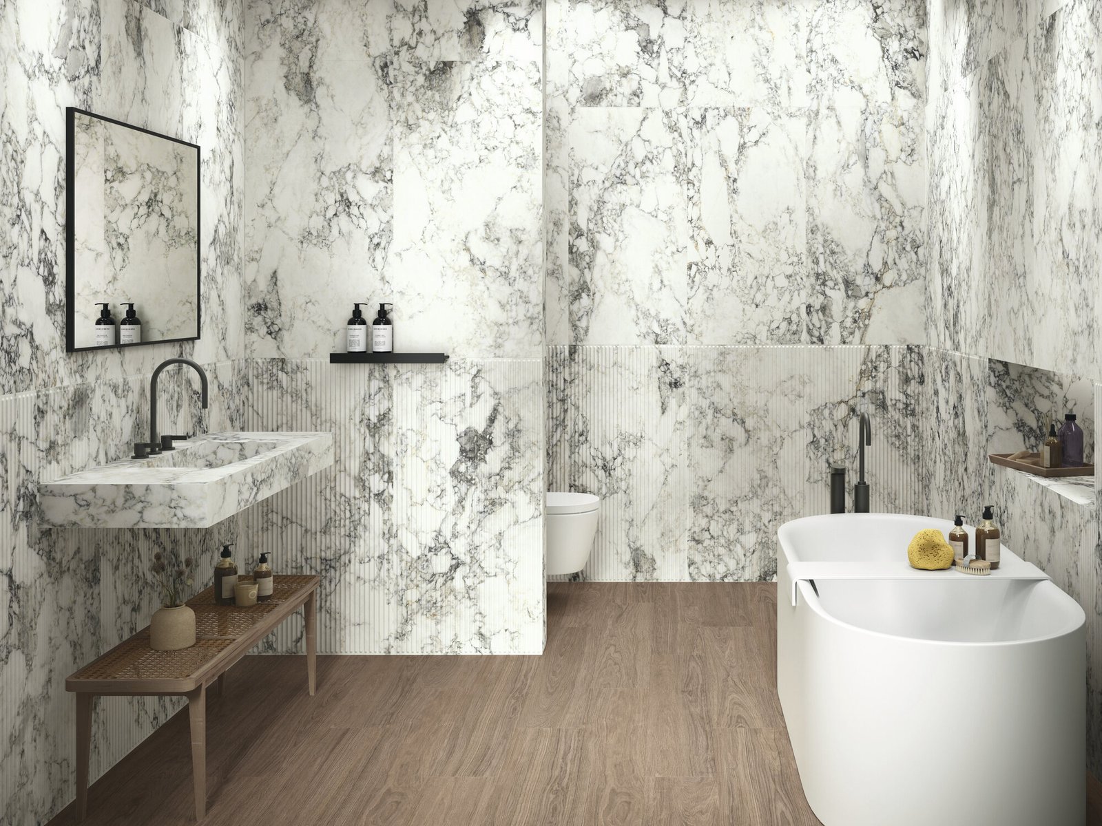 Sèrie Volterra | Marbre Arabescato Carrara