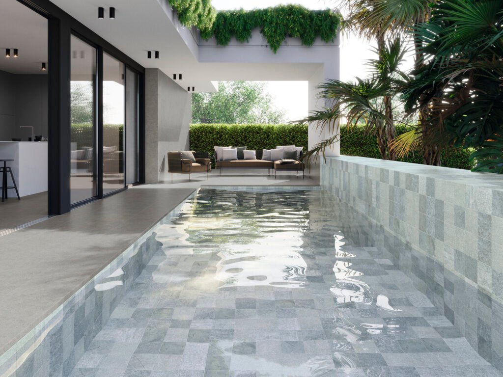 APE Batu Stone Green | Porcellànic 15x15 Efecte Pedra