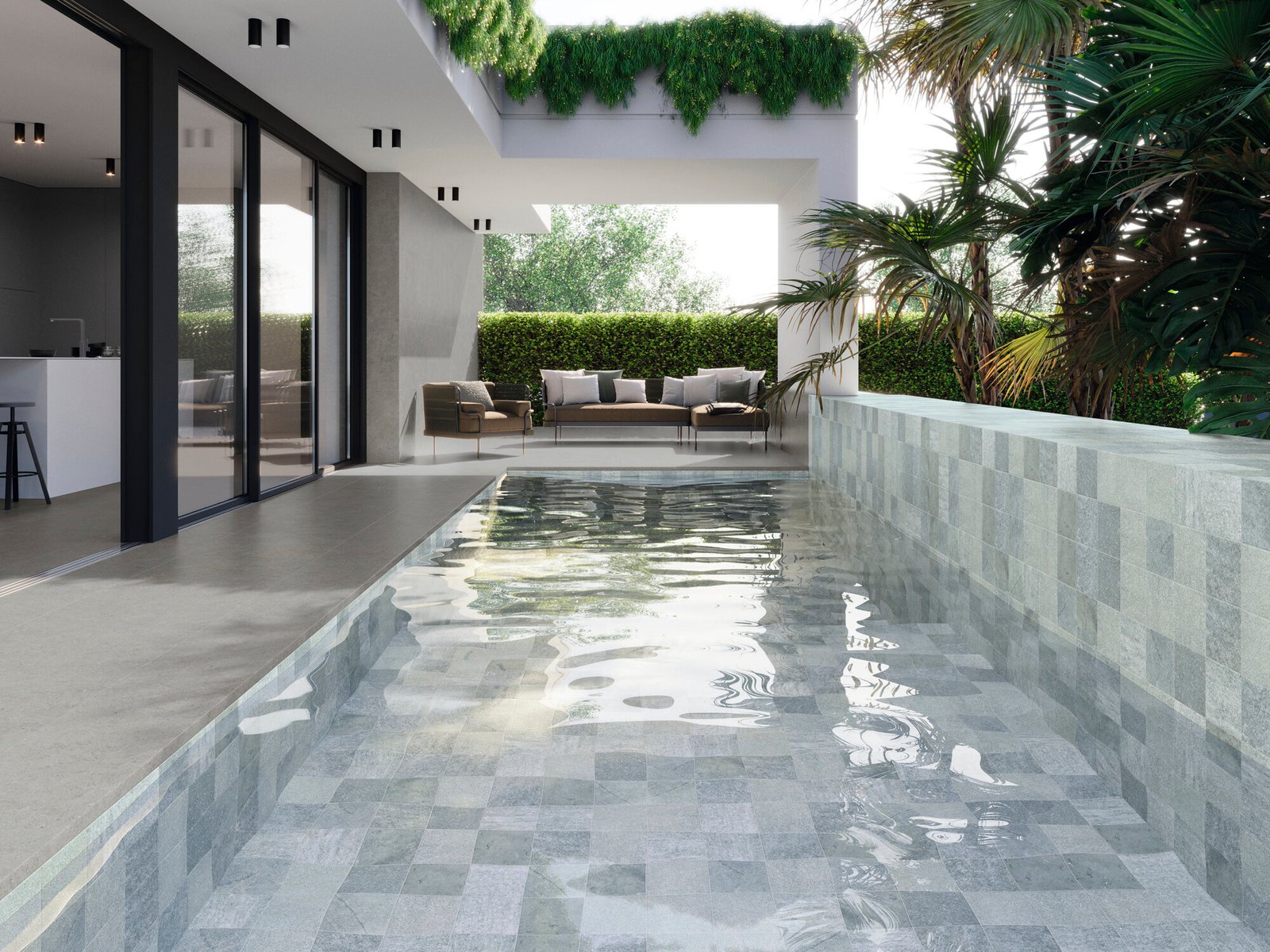 APE Batu Stone Green | Porcellànic 15x15 Efecte Pedra