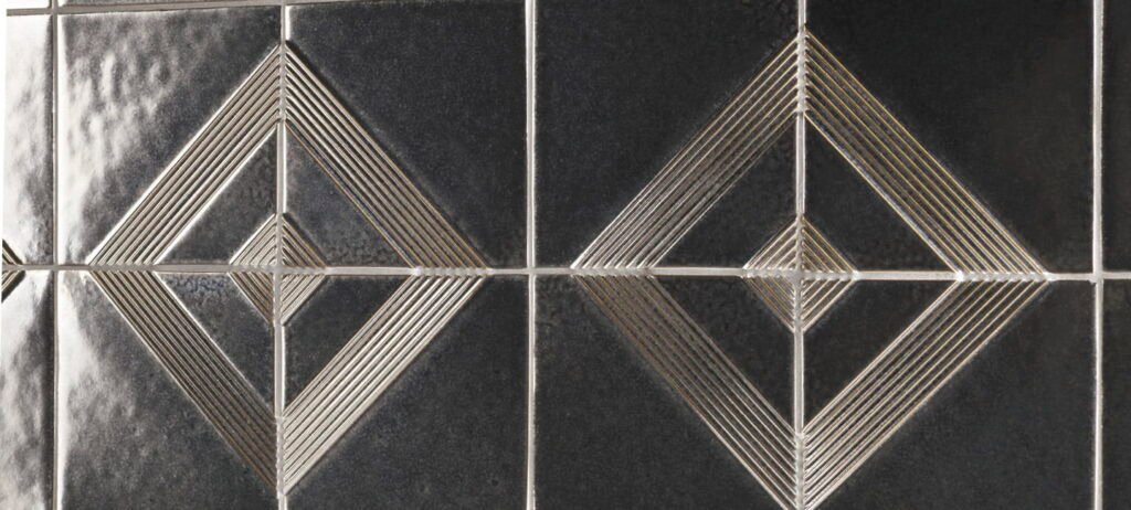 Sèrie Valentino D' Autore | Gres extruït Brillant · 13x13 cm | Natucer — ambient 2
