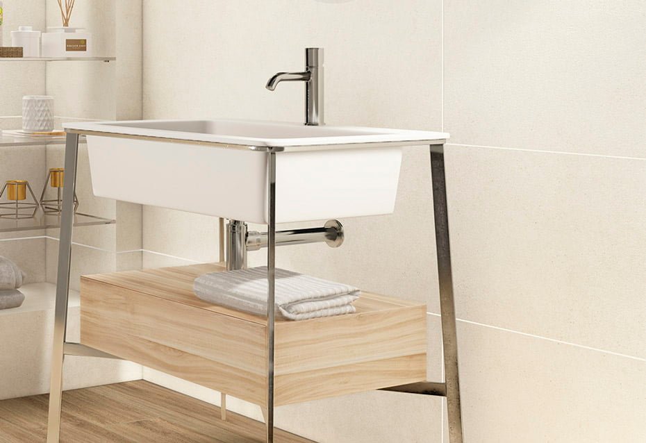 Sèrie Vega | Pasta Blanca Mat · 40x120 cm | Natucer