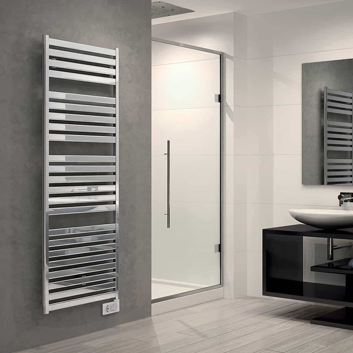 Radiador Vela Cromat Elèctric | IRSAP