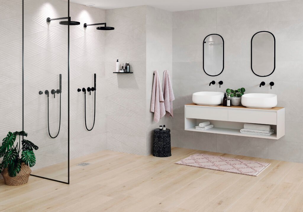 Sèrie Whistler Porcelain | Porcellànic Mat · 24x151 cm | Peronda — ambient 2