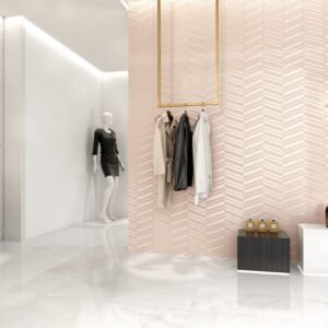Sèrie White&Co | Blanc de Llum i Relleus Metal·litzats | Grespania