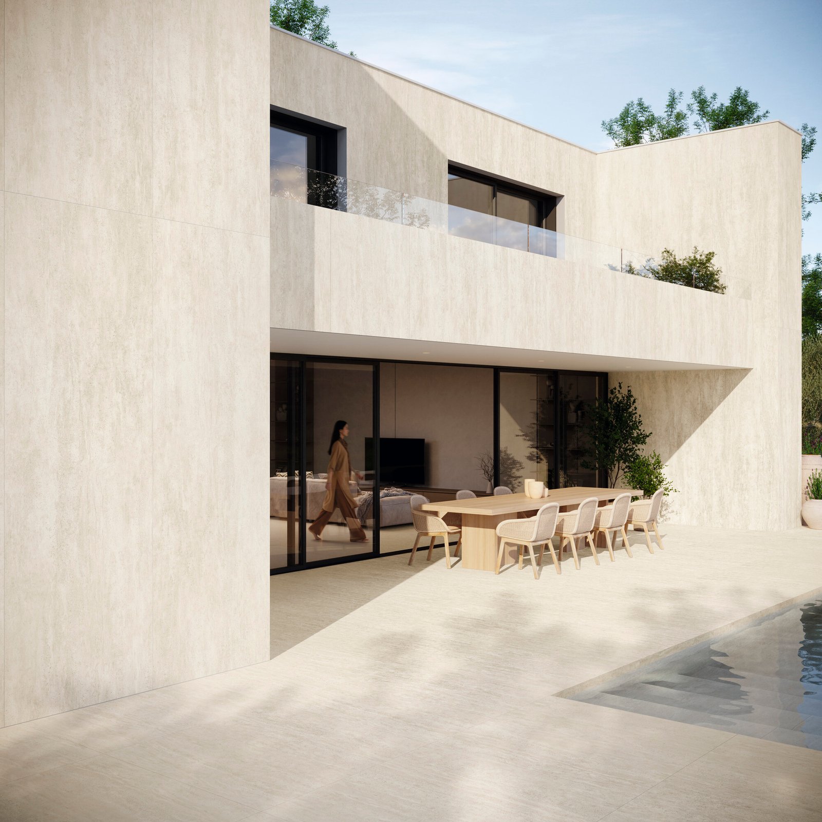 Sèrie Riverside | Calcària Suau Minimalista Nòrdica