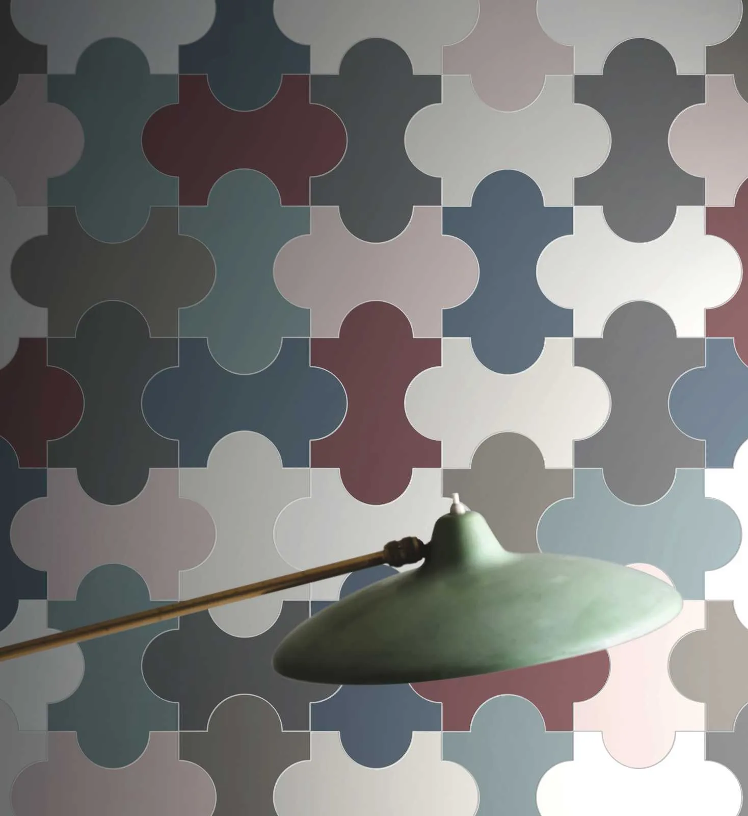 Combinació de colors Marazzi Triennale en mur protagonista