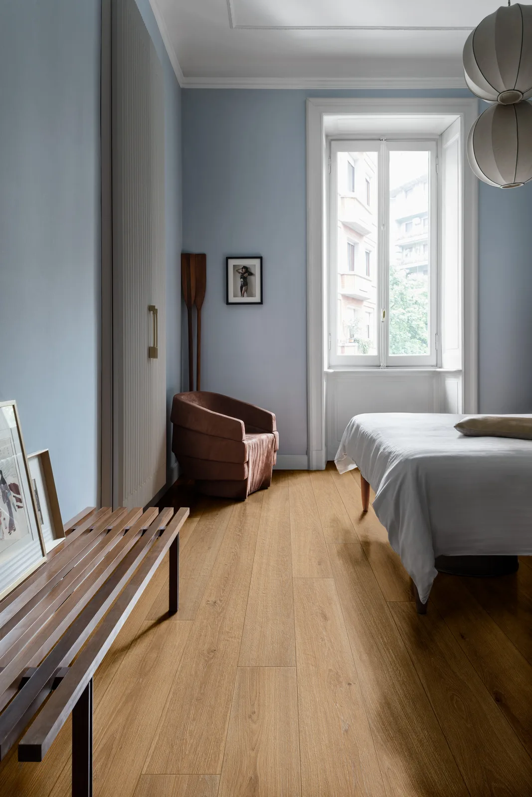 Cuina amb porcellànic efecte ciment Marazzi Oltre