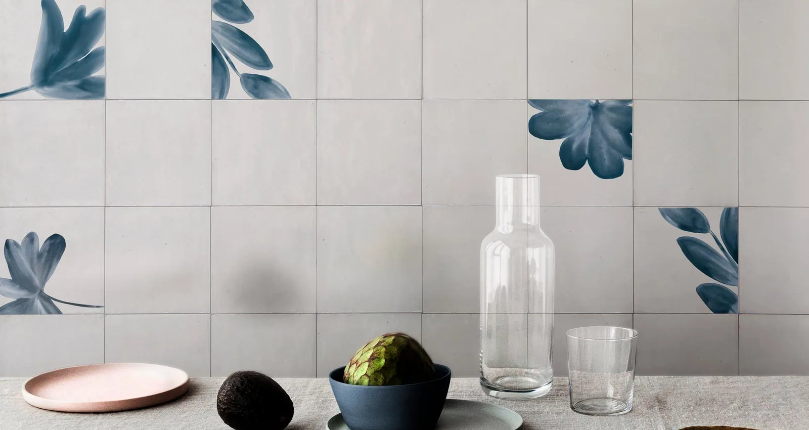 Rajola catalana blanca Marazzi Rice en cuina mediterrània