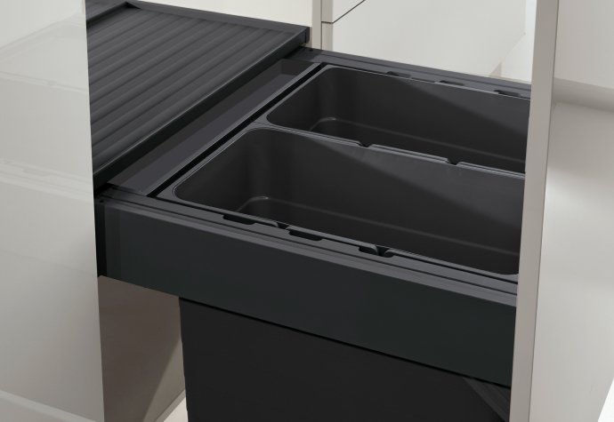 Cubs de reciclatge per a sota aigüera - Cucine Oggi