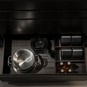 Interiors de gaveter de fusta - Cucine Oggi